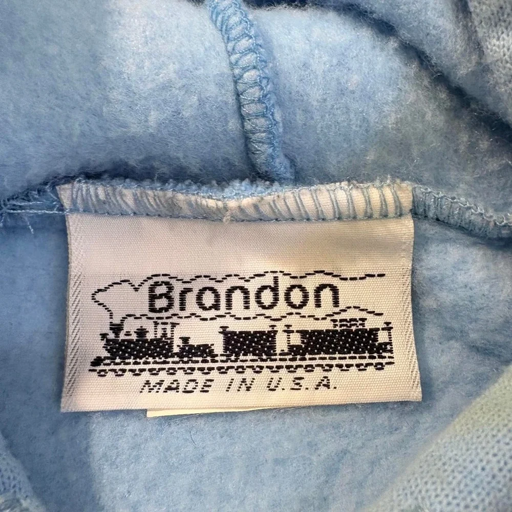 Vintage Y2K UNC North Carolina Baby Hoodie Size 12m Rameses